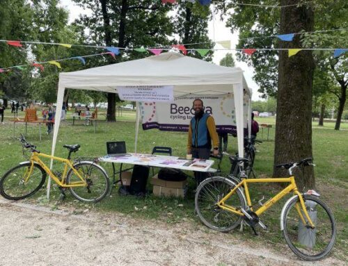 Anche Beega al Festival delle Trottole alle Colonie Padane